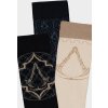 Assassin's Creed Mirage - Crew Socks (3Pack) Velikost: 43/46, Barva: Multicolor