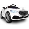 Elektrické autíčko Joy4kids biele/čierne/červené, jednomiestne, nosnosť 30 kg