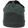 Zimná pletená čiapka Finmark, WINTER HAT tmavo sivá,čierna, UNI