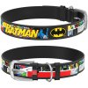 Obojok kožený Waudog DC Batman komiks Délka: 29-38cm/2cm