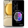 Picasee silikónový prehľadný obal pre Huawei P50 - Brain - White
