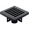 Geberit Príslušenstvo - Podlahový vpust PE, kompletná s roštom 15x15 cm 361.666.16.1