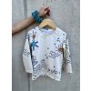ActiveKids - detské funkčné oblečenie a doplnky ActiveKids UPF50+ ochranné tričko pre deti s dlhým rukávom Vlnky Farba: Svetložltá, Veľkosť: 146/152