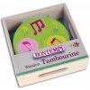 Bontempi Drevený tamburína so 6 činelmi 4 cm