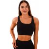 Dámska podprsenka GymBeam Cut-Out Sport Bra black S