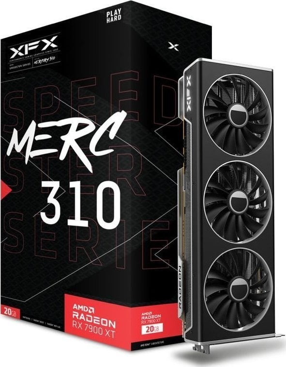 XFX Radeon RX 7900 XT Speedster MERC 310 Black Edition 20GB GDDR6 RX-79TMERCB9