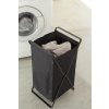 Skladací kôš na prádlo YAMAZAKI Tower Laundry Basket, čierny 02485