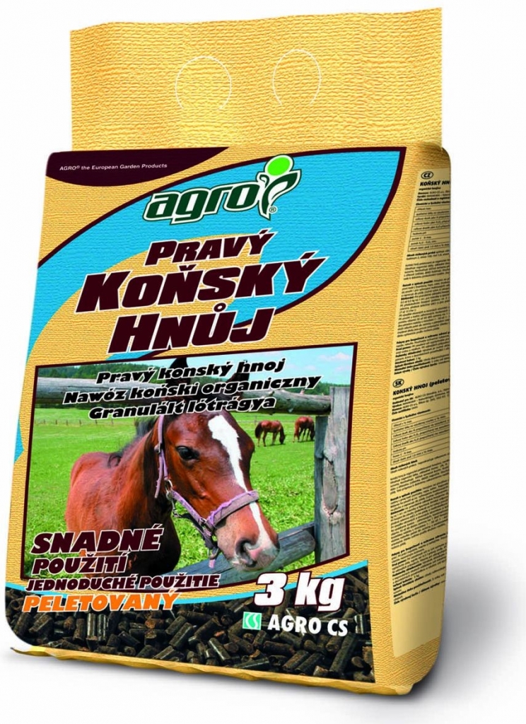 Agro hnojivo Pravý kravský hnůj 3 kg