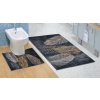 Bellatex 3D sada Pierko 850/071 šedá 60x100,60x50 cm