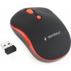 Myš GEMBIRD MUSW-4B-03-R, čierno-červená, bezdrôtová, USB nano prijímač MUSW-4B-03-R