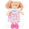 Bigjigs Toys Látková panenka Georgia - malá 25 cm