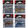 2ks - Gumená Návnada Mikado Fishunter II 9,5cm Natural Mix