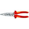 KNIPEX kliešte elektroinštalačné VDE bez otvoru 200mm 1386200