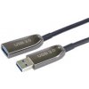 PremiumCord prodlužovací optický AOC kabel USB 3.0 A/Male - A/Female, 30m ku3opt30