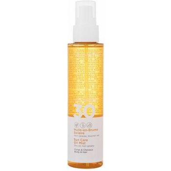 Clarins Sun Protection suchý olej na vlasy a telo SPF30 150 ml