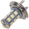 LED autožiarovka H7 / 12V - biela 18xSMD LED (2ks)