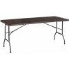 MultiGarden SZK-180B Skladací cateringový stôl 180 cm, hnedý