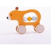 Bigjigs Toys Medvedík na kolieskach