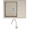 Franke BFG 611-62 sahara + Franke FC 6051.082 LINA sahara