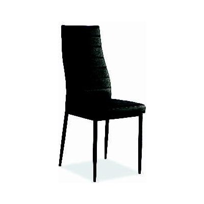 Signal H-261C stolička čalúnená, čierna/čierna