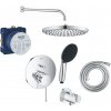 Súprava vaňová/sprchová batéria Grohe Essence 24058001, horná/hlavová sprcha Grohe Vitalio Start Shower System 26815000, 35600000, 27851000, 26962001, 27940001, 28741002