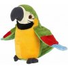 Plush Interaktívna plyšová hračka Papagáj opakujúci mávajúci 21 cm PHPL2213