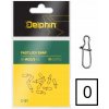 Delphin Fastlock Snap C-01 BN veľ.0 10 ks