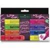 Zvýrazňovač Faber-Castell Textliner 46 Neon - sada 8 farieb