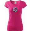 Parové tričko - Skrutka a matka - Dámske tričko Pure - XL ( Purpurová )