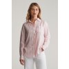 KOŠEĽA GANT REL STRIPED LINEN SHIRT GERANIUM PINK