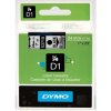 Dymo D1 53710, S0720920, 24mm x 7m čierna tlač / priehľadný podklad, originálna páska