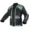 Cappa Racing Bunda moto dámska FI RAN textilná čierna / zelená S Array: XL