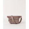 Beck´s Bum Bag Pale Mauve Classic Leather - kožená ľadvinka