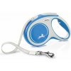 Flexi NEW COMFORT vodítko M do 25kg, 5m popruh – modré