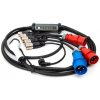 Platinet Prenosná nabíjačka pre elektromobily s 4 adaptéry Type 2 32A/480V 22kW 5m IP67 PL0573 + záruka 3 roky zadarmo