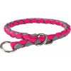 TRIXIE CAVO COLLAR L-XL Polosťahovací obojok, ružová, L-XL