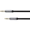Kruger&Matz kabel Jack 3,5 mm - Jack 3,5 mm 1,5 m šedý (KM0338)