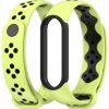 Remienok na hodinky Xiaomi Mi Band 6 / 5 zelená + čierna farba