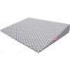 Vankúš MOTHERHOOD Vankúš klin Grey Classics 60x45 cm, 0-6 m (5902627160080)