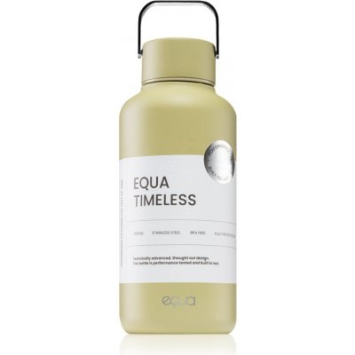 Equa Timeless fľaša na vodu z nehrdzavejúcej ocele malá farba Matcha 1 ks