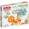 Quercetti: Techo zvieratká drevená stavebnica