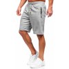 Sivé pánske teplákové šortky Bolf 8K931