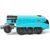 Bigjigs Rail Elektrická lokomotíva Mallard modrá