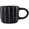 House Doctor Kameninový hrnček Line Black/Brown 300 ml