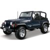 Maisto - JEEP WRANGLER RUBICON, metal modrý, 1:18