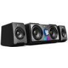 C-TECH reproduktory SPK-16, 2.2, RGB, černá