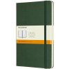 Zápisník MOLESKINE L, tvrdé desky, linkovaný, zelený (QP060K15)