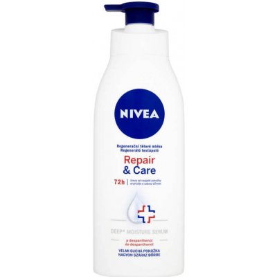 NIVEA Telové mlieko 400ML Repair and Care PUMPA