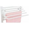 Aqualine Sušiak 4 uterákov na vykurovacie telesá, univerzálne upínanie, dĺžka 60cm, biela 25-03-SV460
