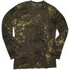 Mil-tec tričko s dlhým rukávom flecktarn